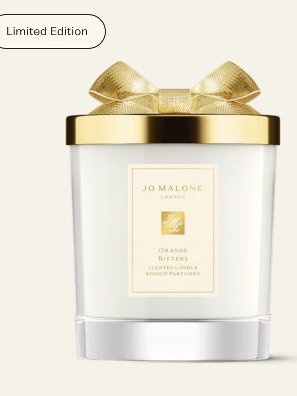Pre-owned Jo Malone 7oz Special Edition Orange Bitters Candle Used Once
